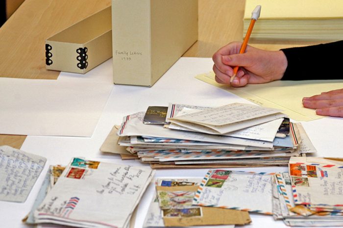 How to Organize Old Letters Into a Family Story Collection