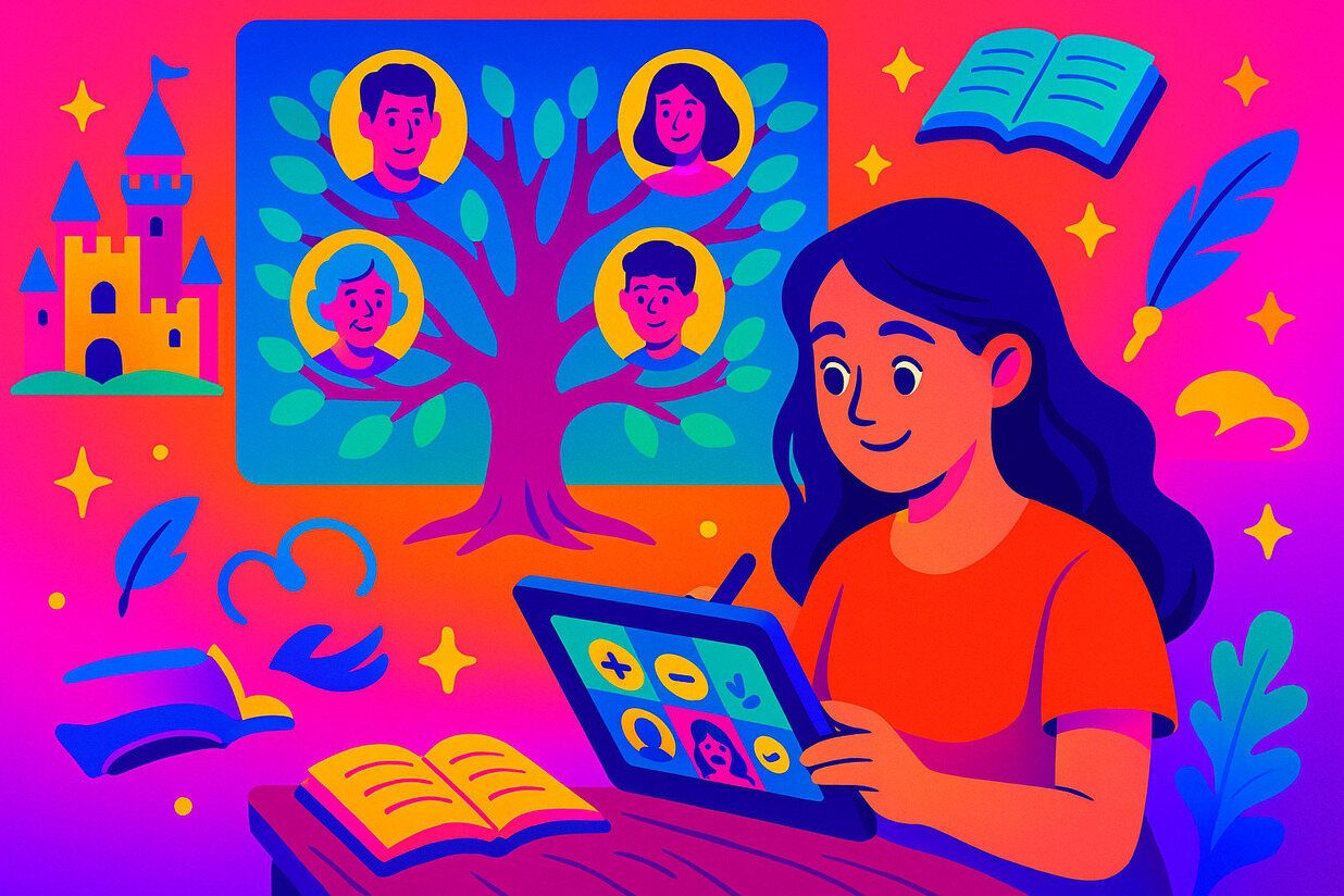 Using Family Trees as the Backbone of Your Stories